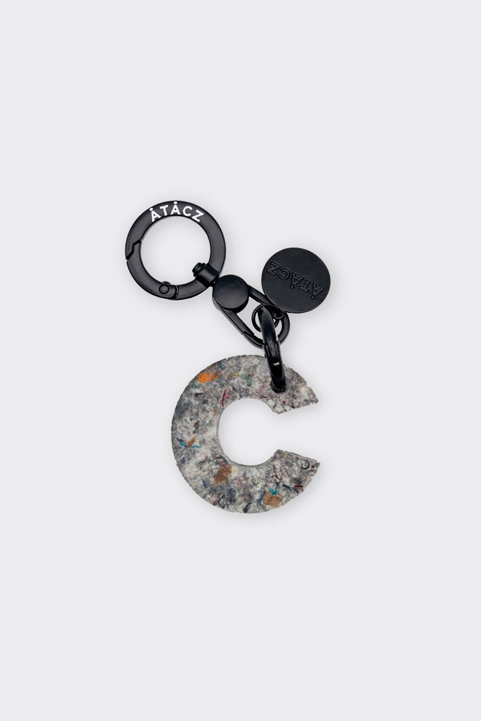 ATACZ x Paneco Small Keychain - Black — Black / c