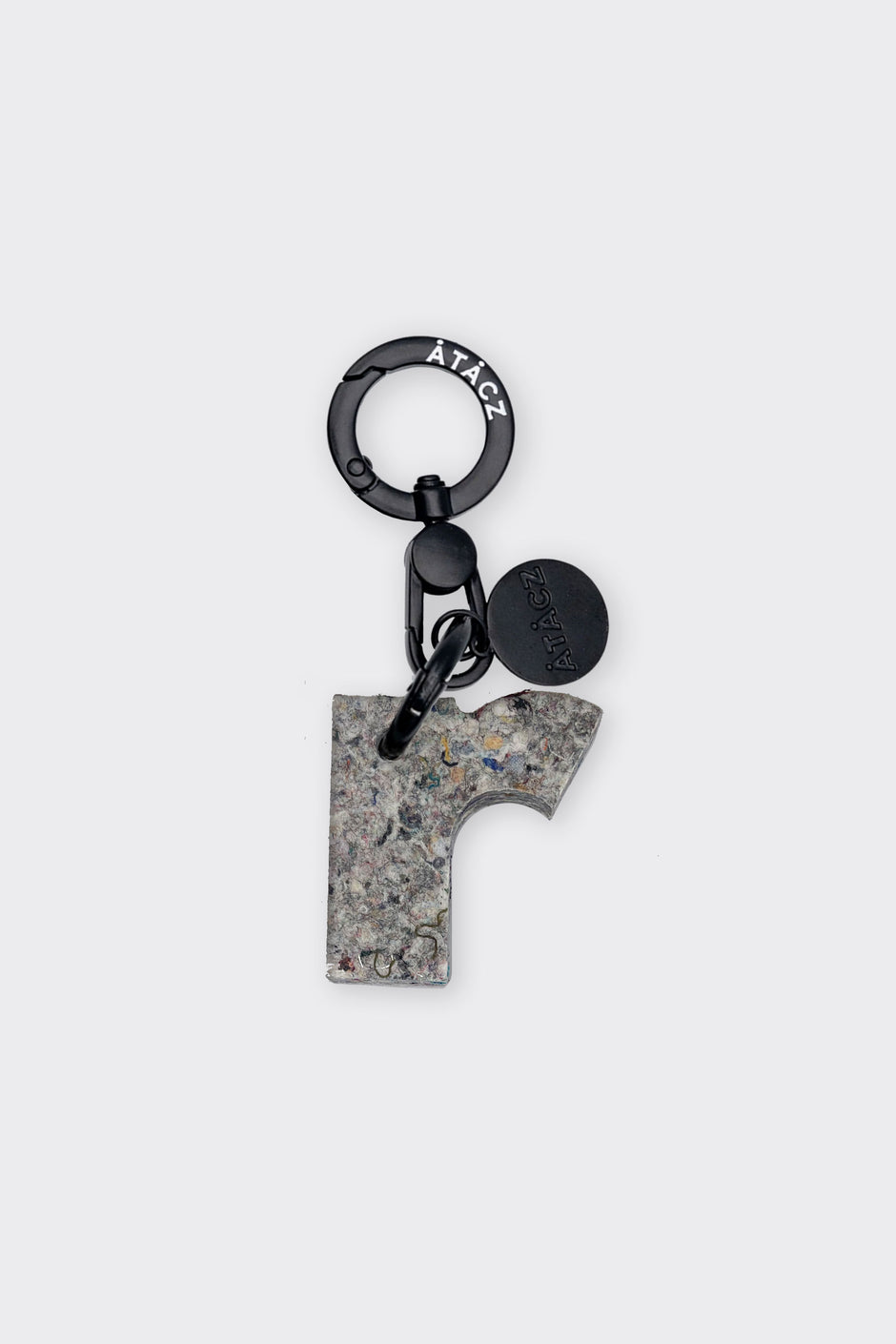 ATACZ x Paneco Small Keychain - Black — Black / r