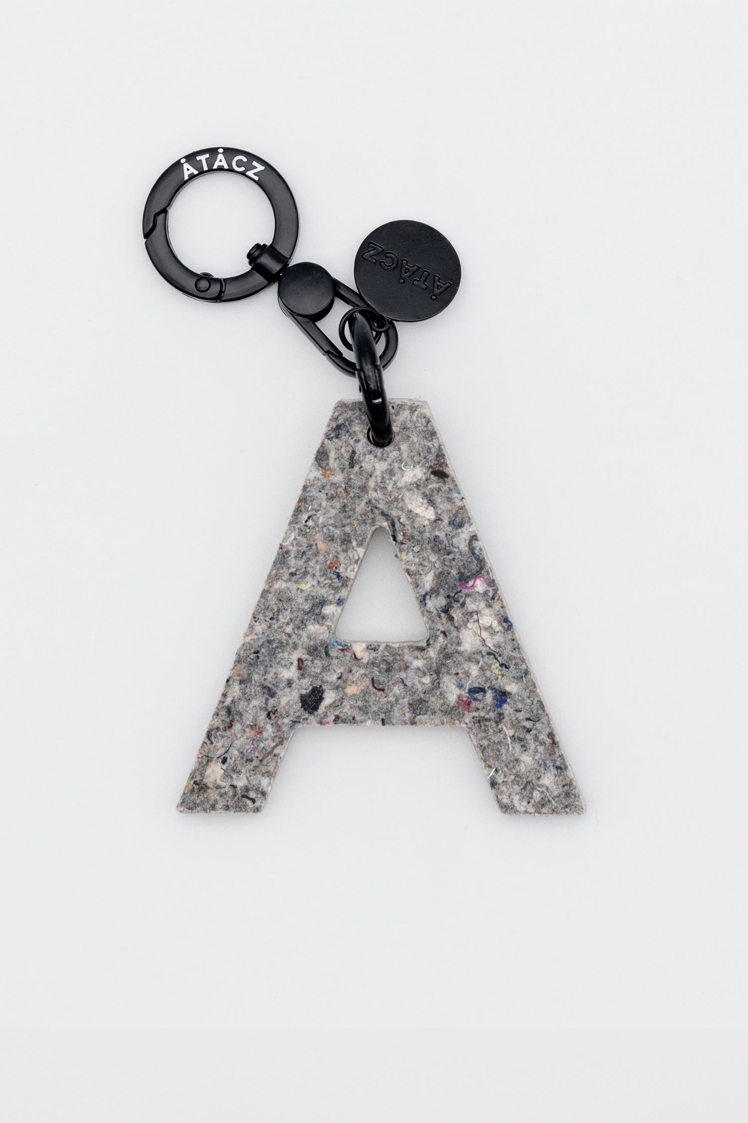 Atacz x Paneco Eco-Friendly Recycled Clothing Key Chain Black