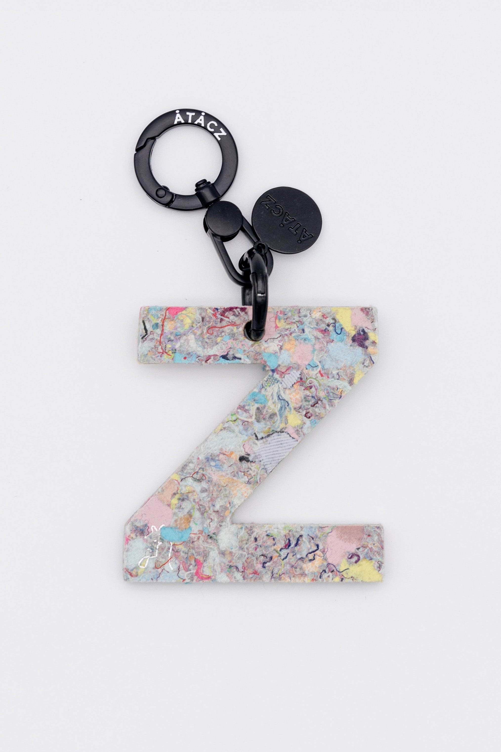 Atacz x Paneco Eco-Friendly Recycled Clothing Key Chain Grey