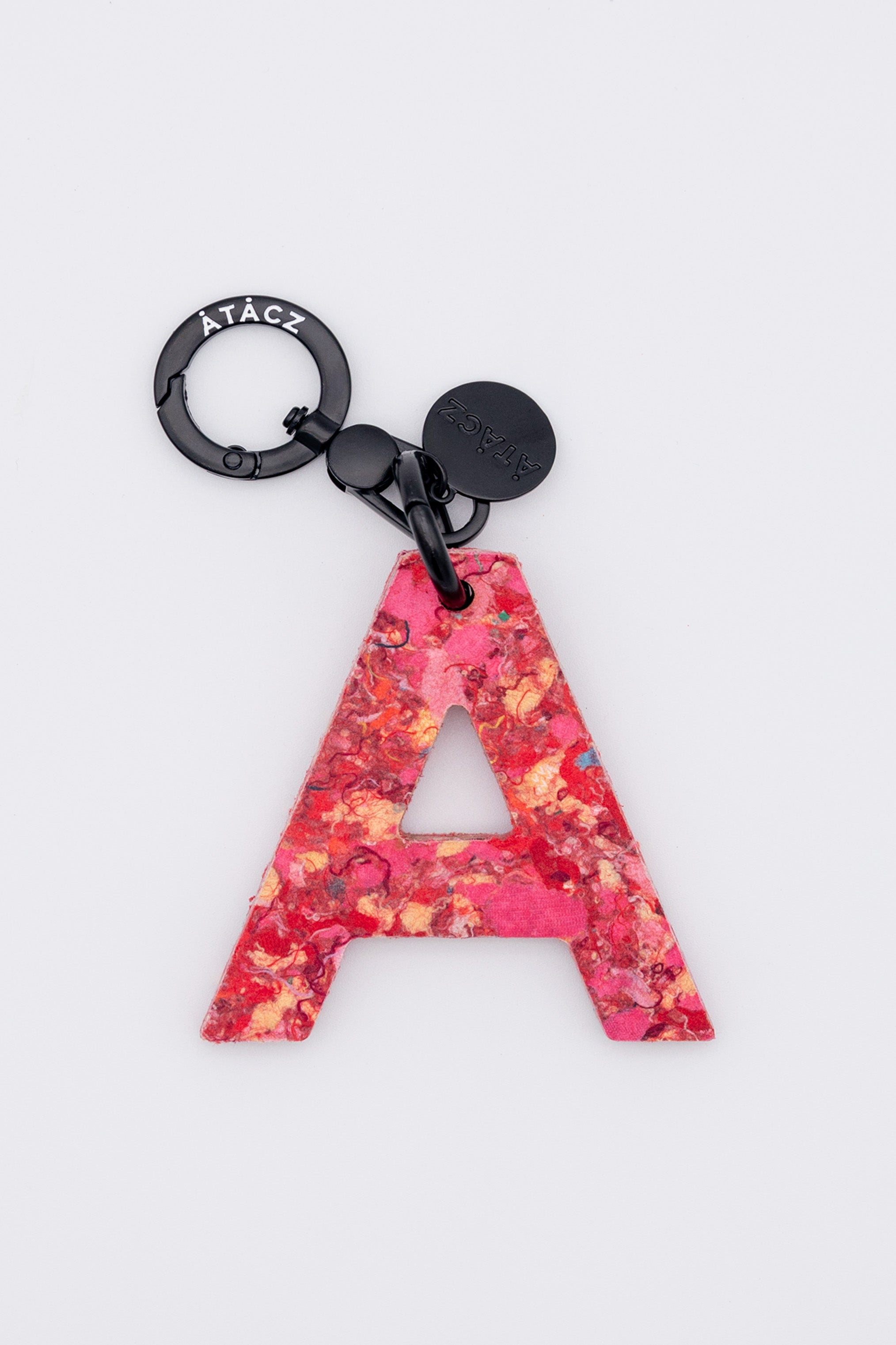 Atacz x Paneco Eco-Friendly Recycled Clothing Key Chain Red