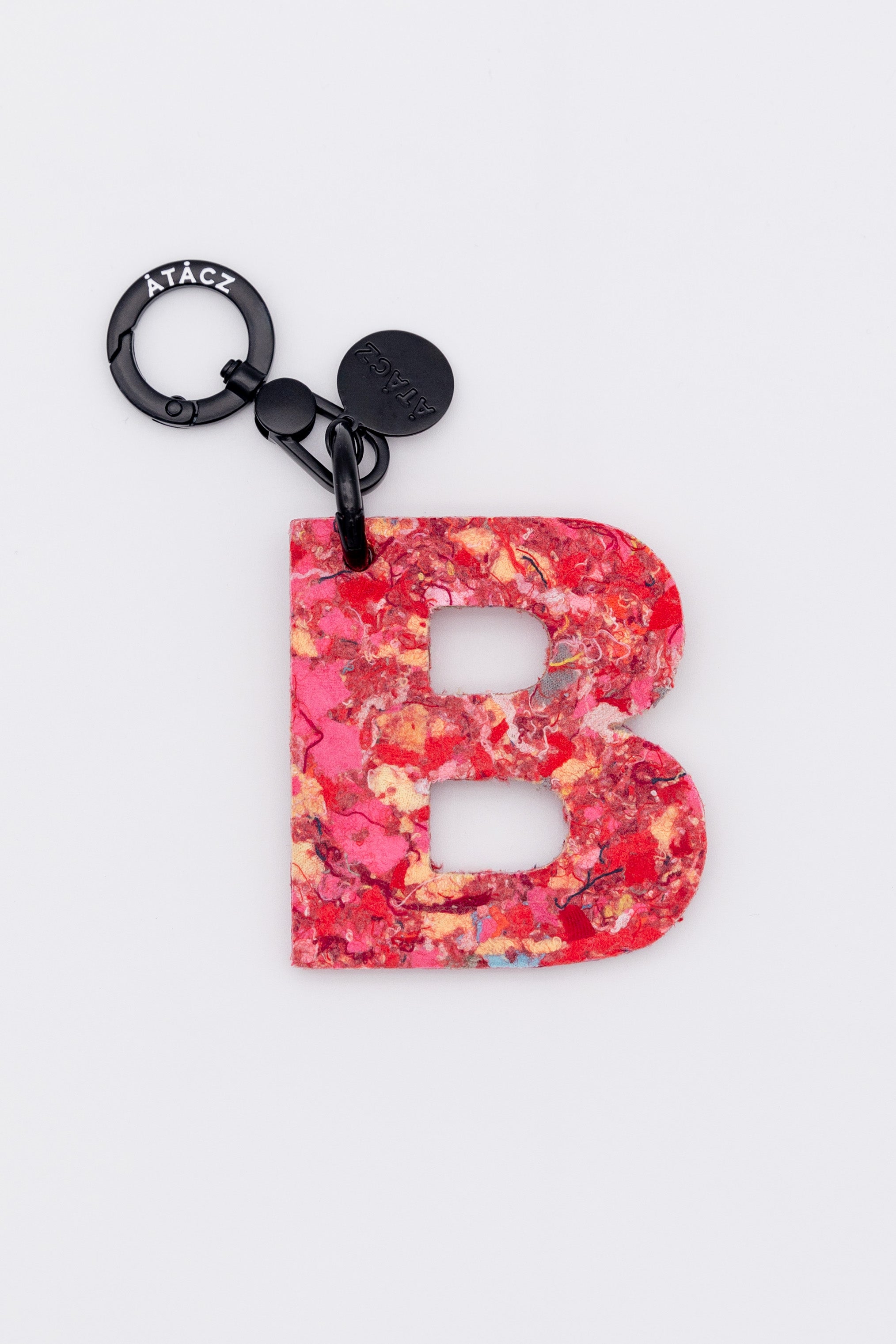 Atacz x Paneco Eco-Friendly Recycled Clothing Key Chain Red