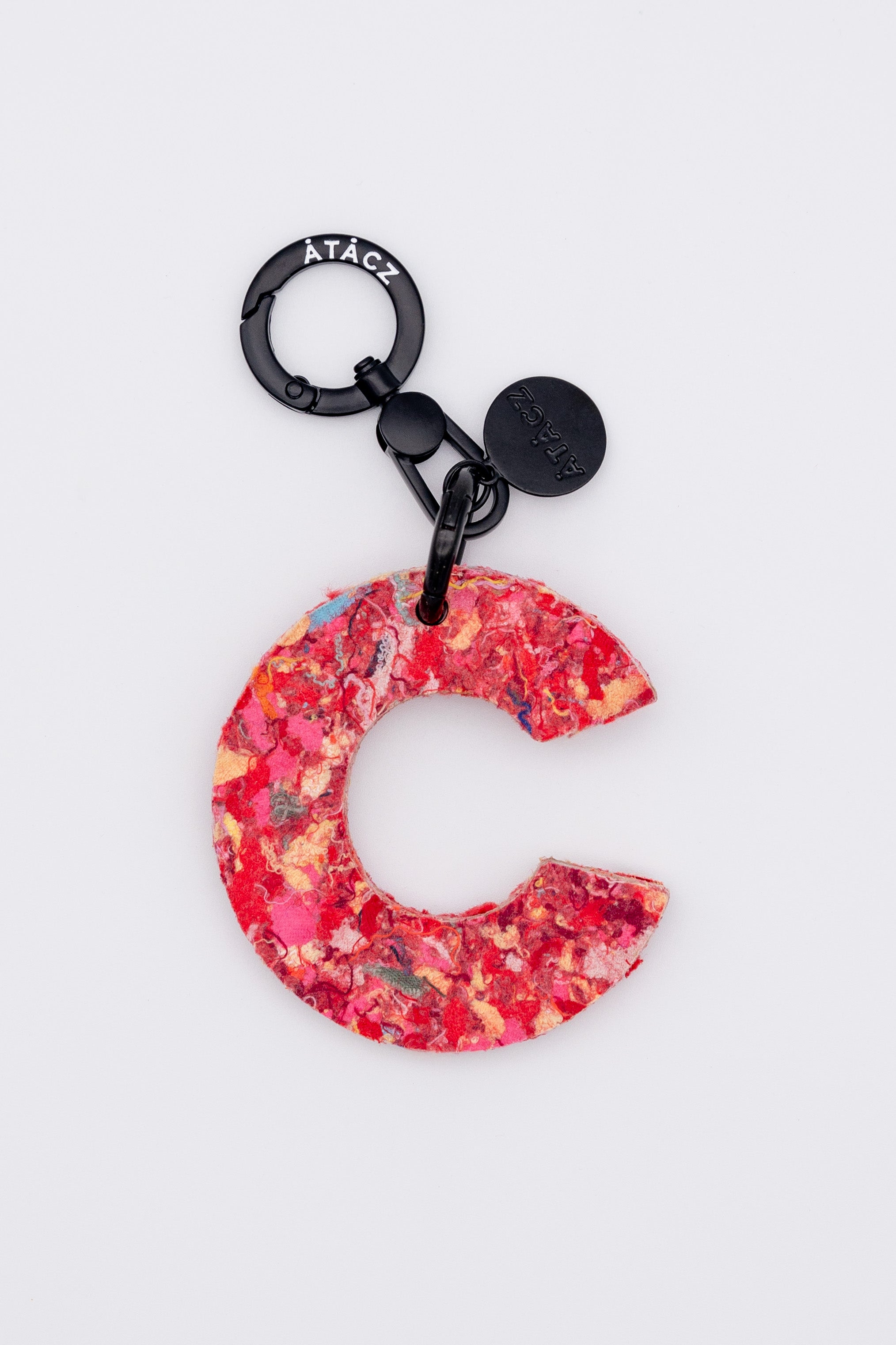 Atacz x Paneco Eco-Friendly Recycled Clothing Key Chain Red