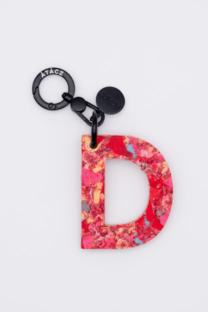 Atacz x Paneco Eco-Friendly Recycled Clothing Key Chain Red