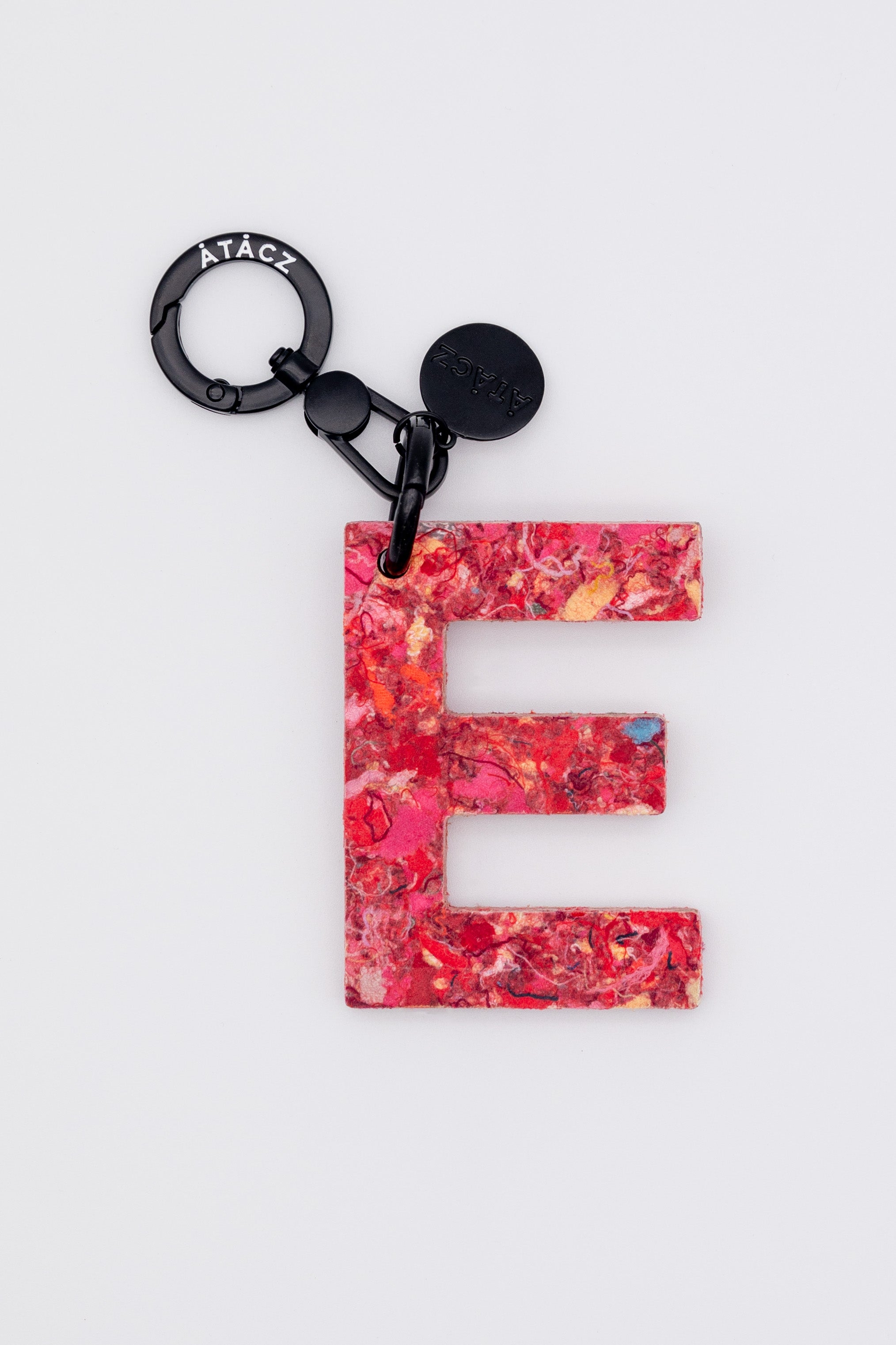 Atacz x Paneco Eco-Friendly Recycled Clothing Key Chain Red