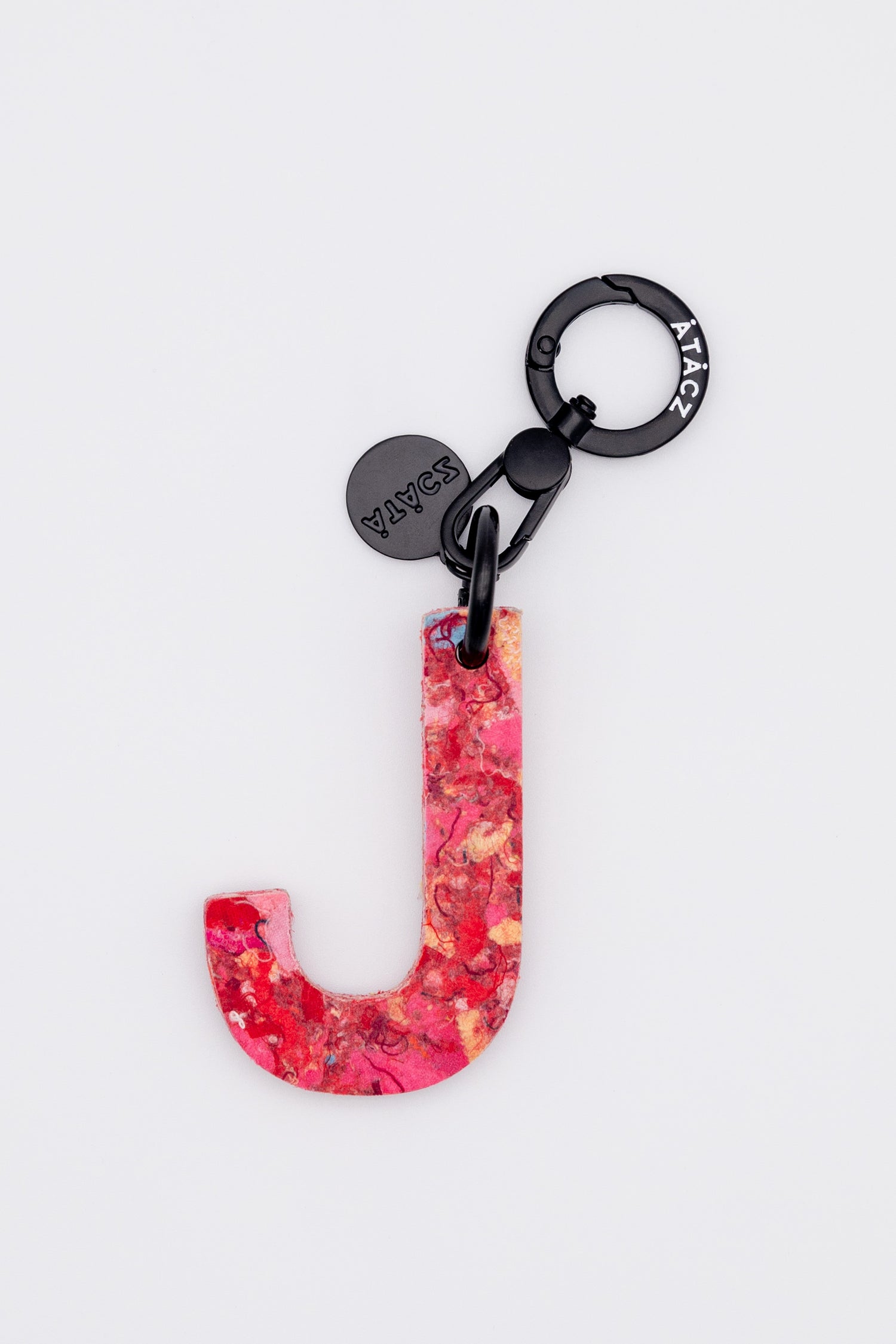 Atacz x Paneco Eco-Friendly Recycled Clothing Key Chain Red