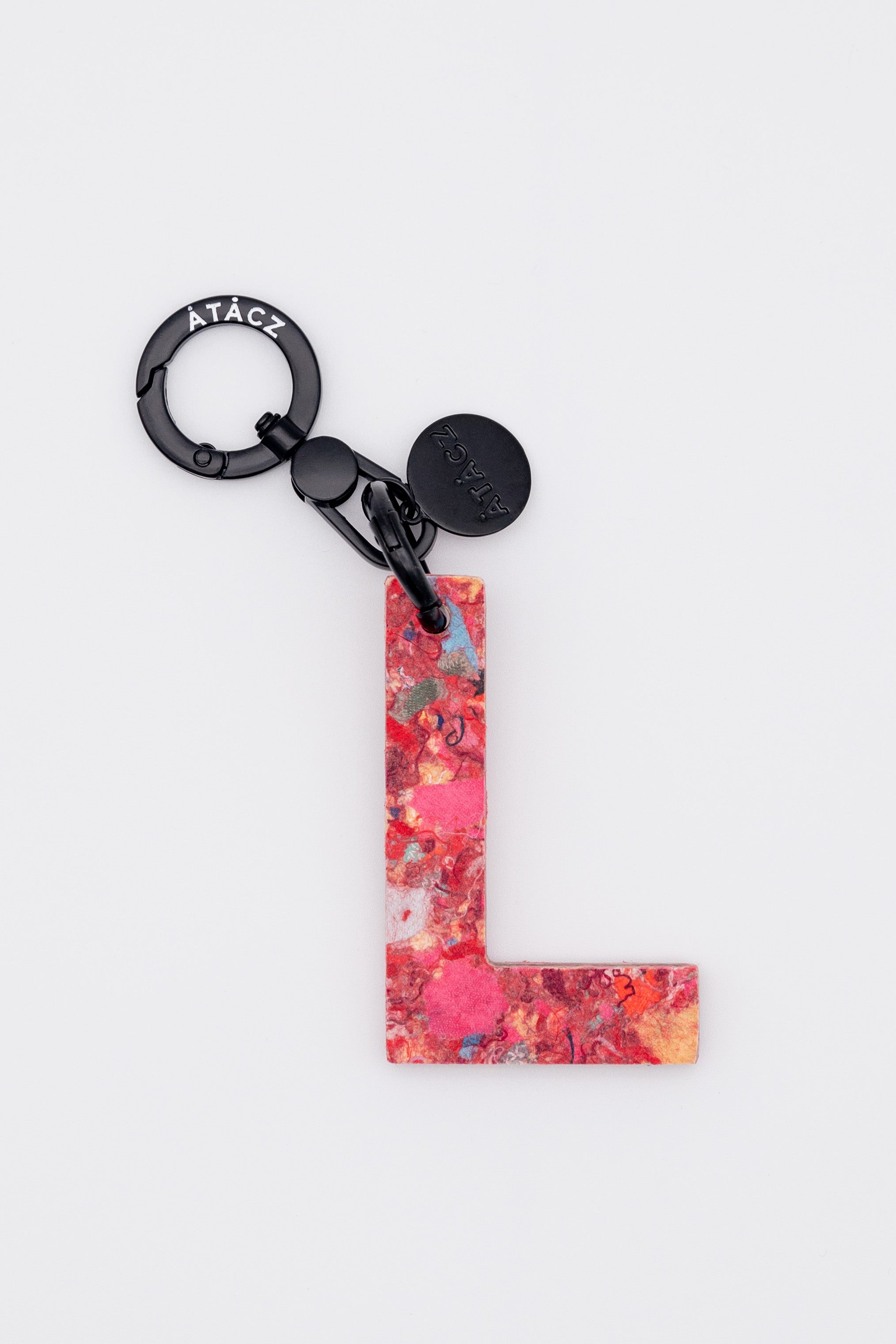 Atacz x Paneco Eco-Friendly Recycled Clothing Key Chain Red