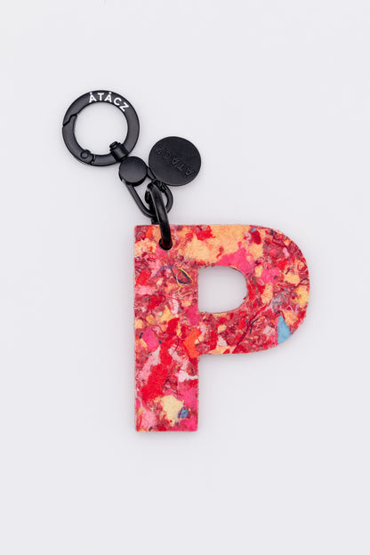 Atacz x Paneco Eco-Friendly Recycled Clothing Key Chain Red