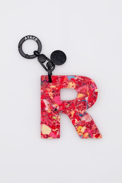 Atacz x Paneco Eco-Friendly Recycled Clothing Key Chain Red