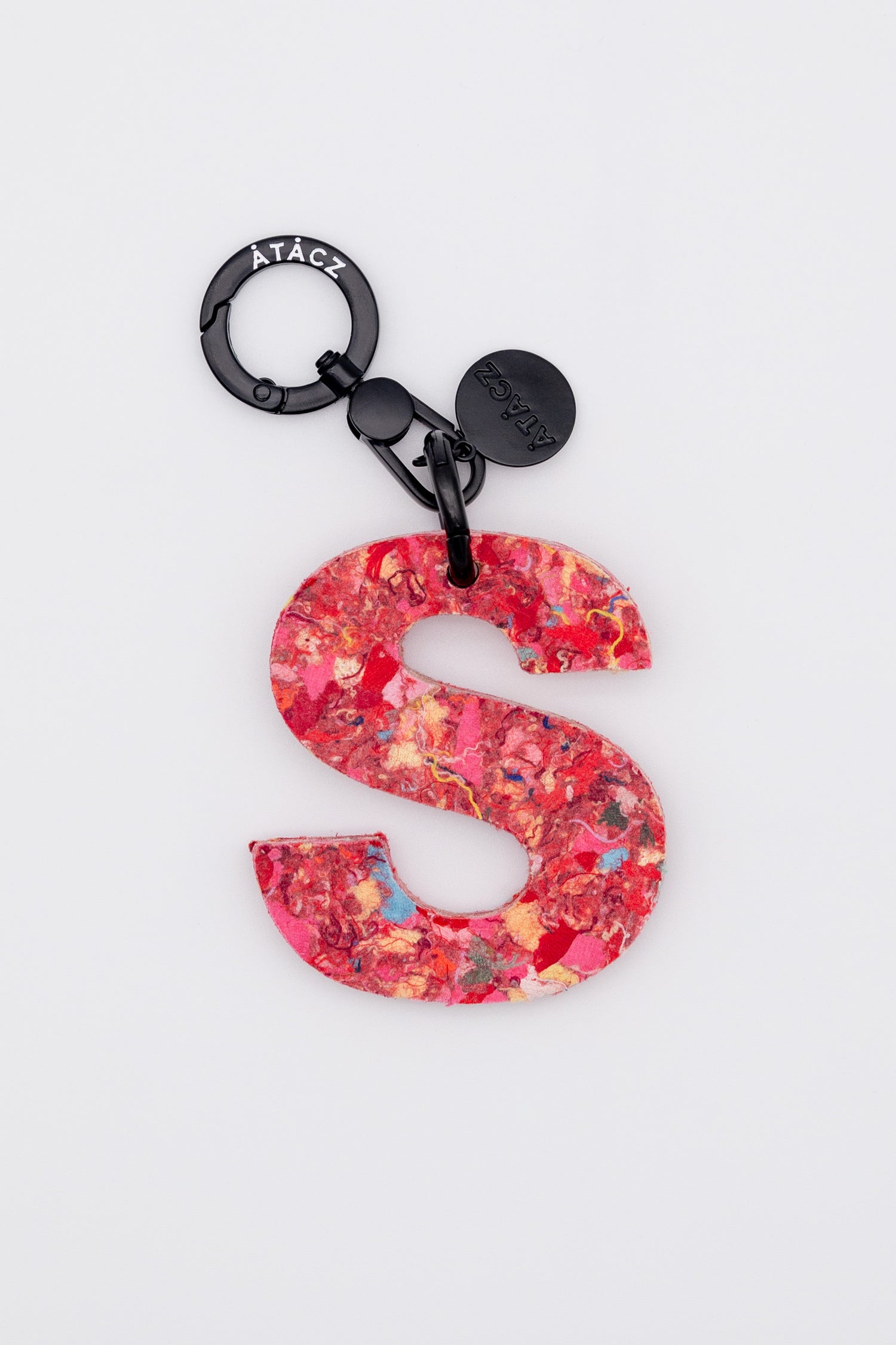 Atacz x Paneco Eco-Friendly Recycled Clothing Key Chain Red