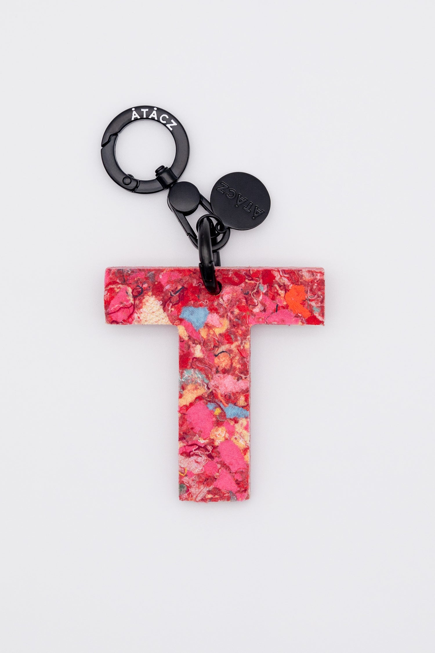 Atacz x Paneco Eco-Friendly Recycled Clothing Key Chain Red