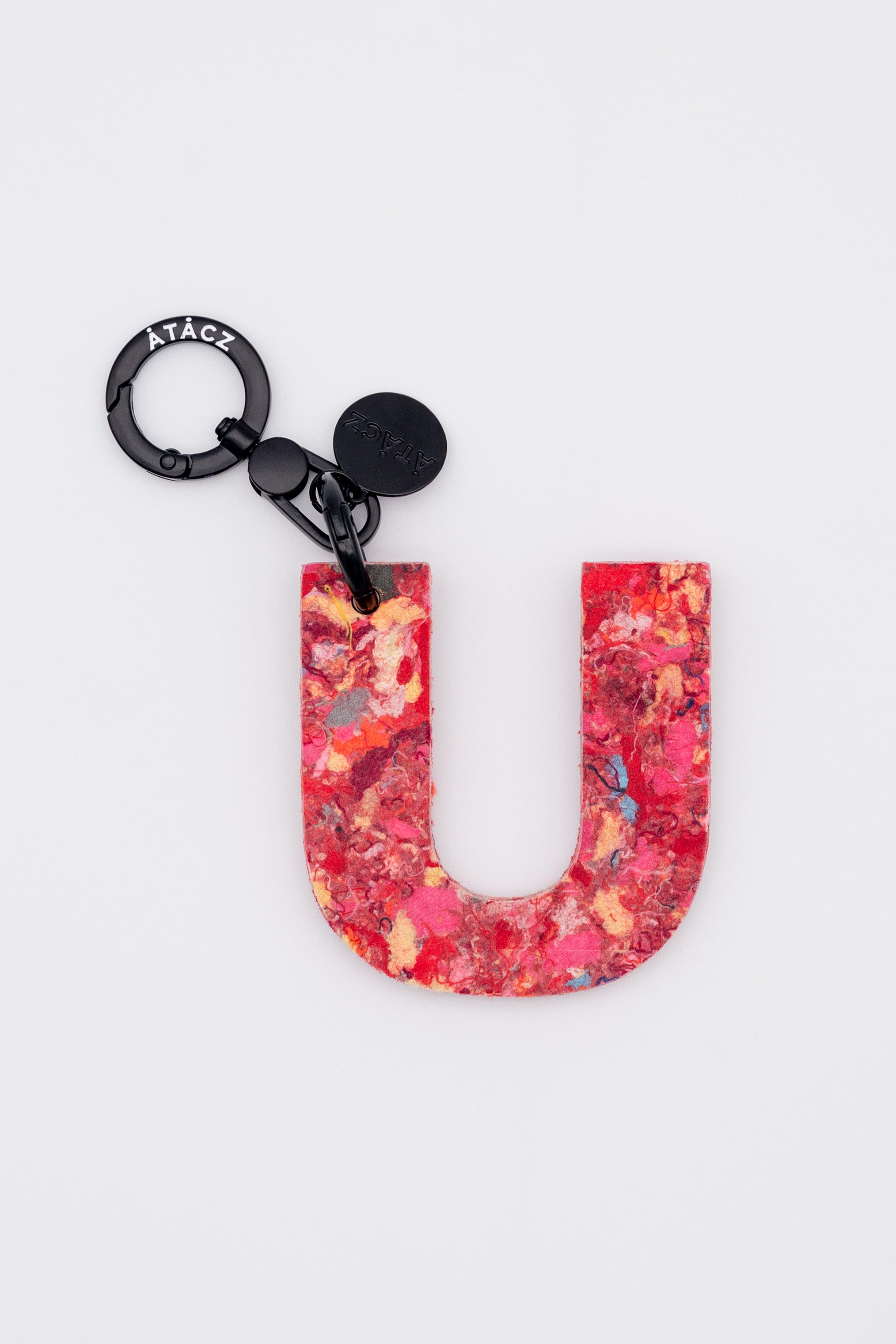 Atacz x Paneco Eco-Friendly Recycled Clothing Key Chain Red