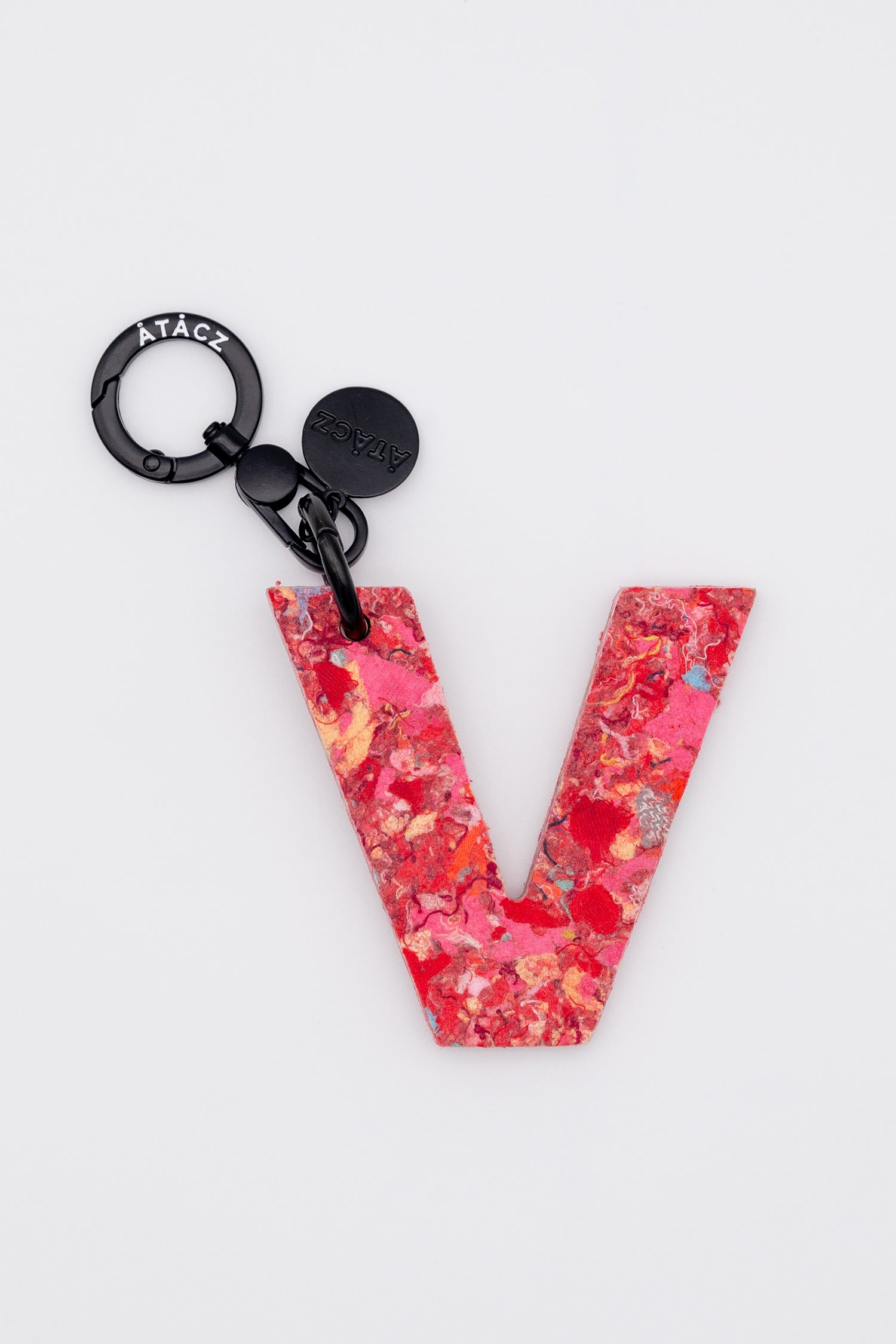 Atacz x Paneco Eco-Friendly Recycled Clothing Key Chain Red