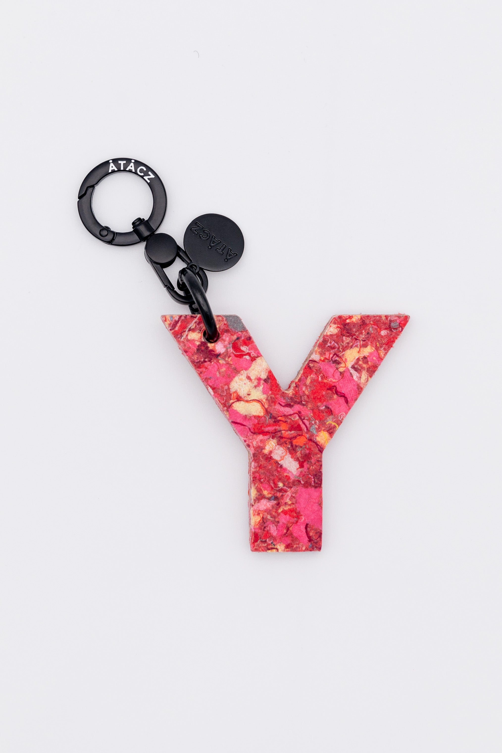 Atacz x Paneco Eco-Friendly Recycled Clothing Key Chain Red