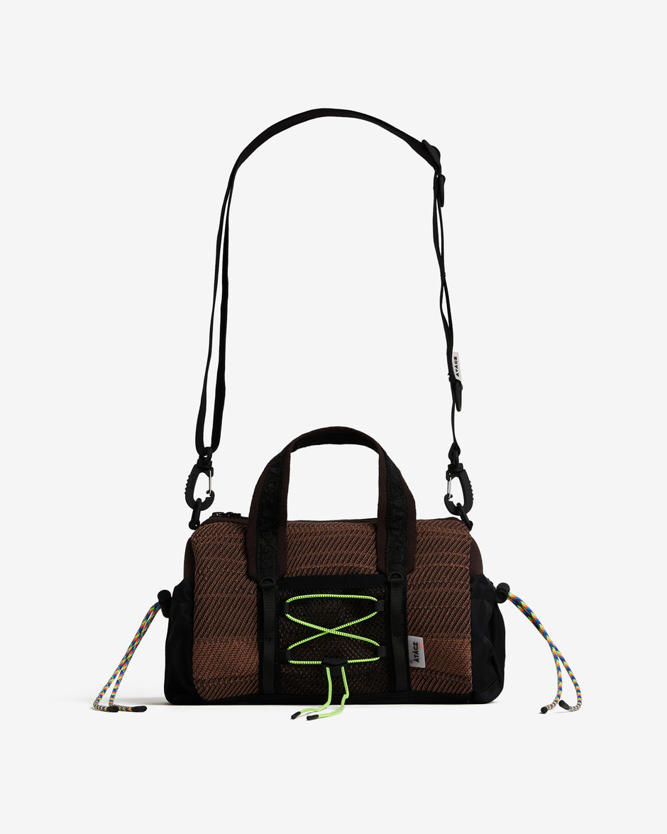 Rift Barrel Bag — Chocolate