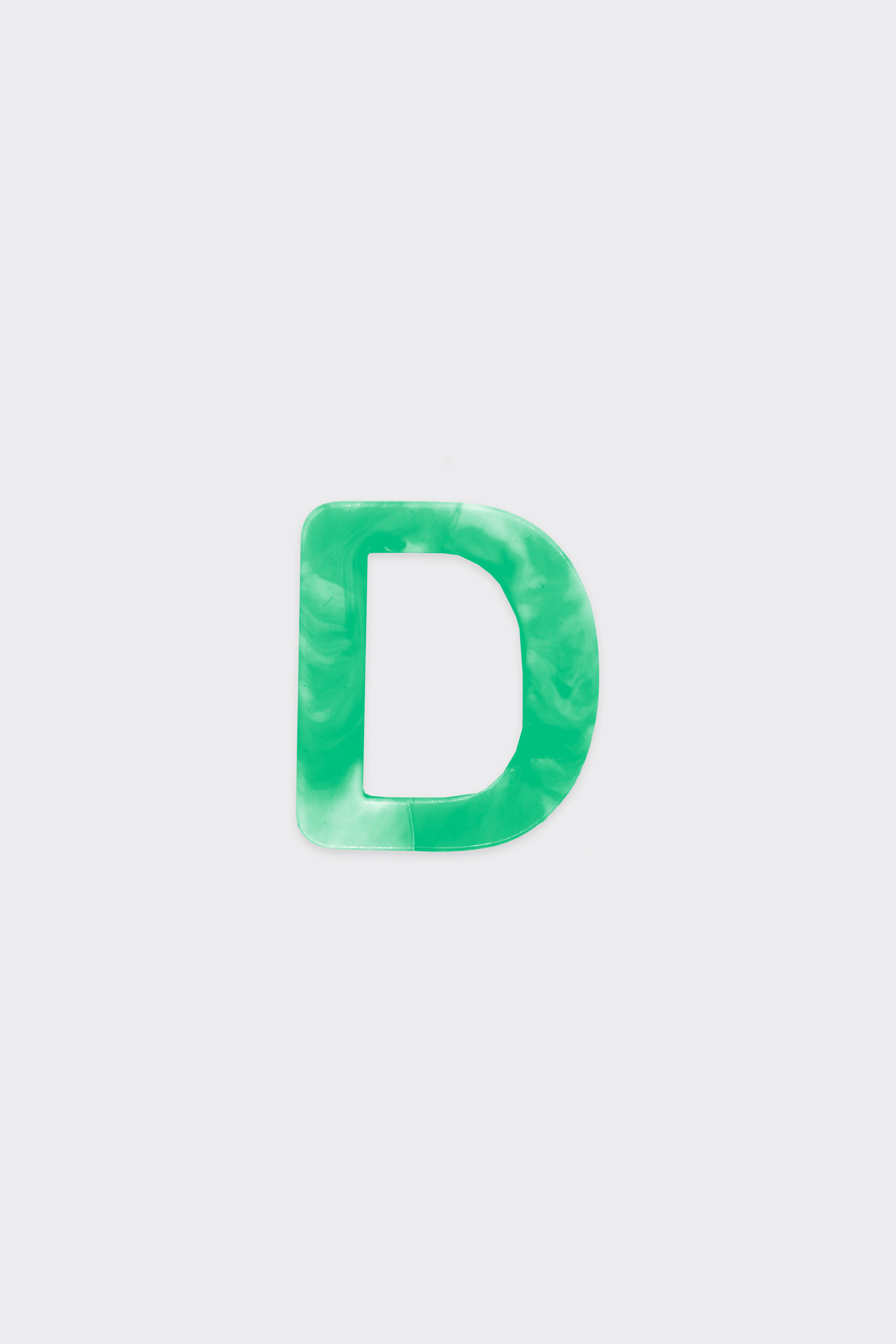 Green Plastic Letters