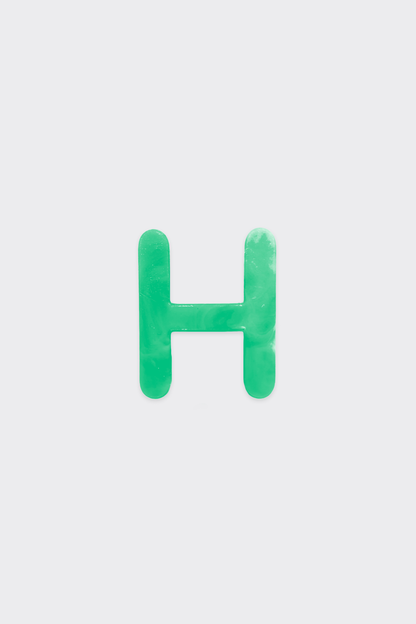 Green Plastic Letters
