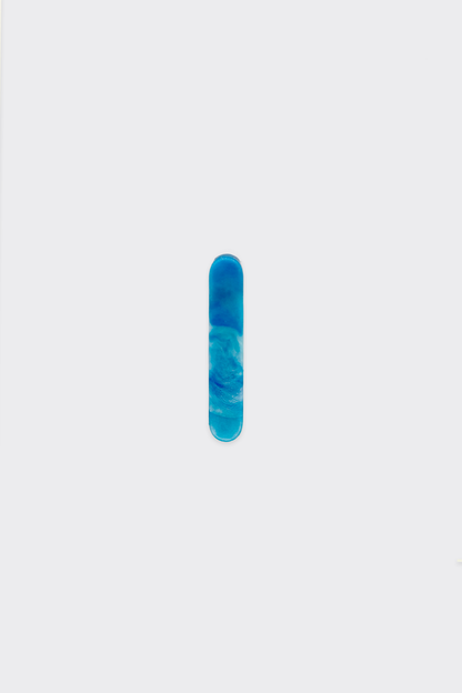 Blue Plastic Letters