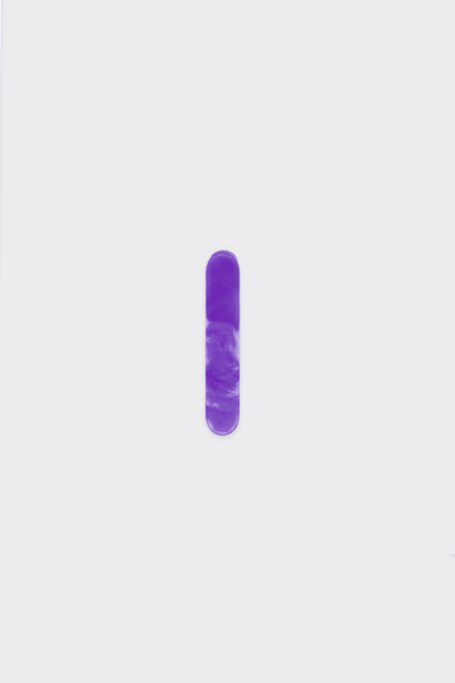 Purple Plastic Letters