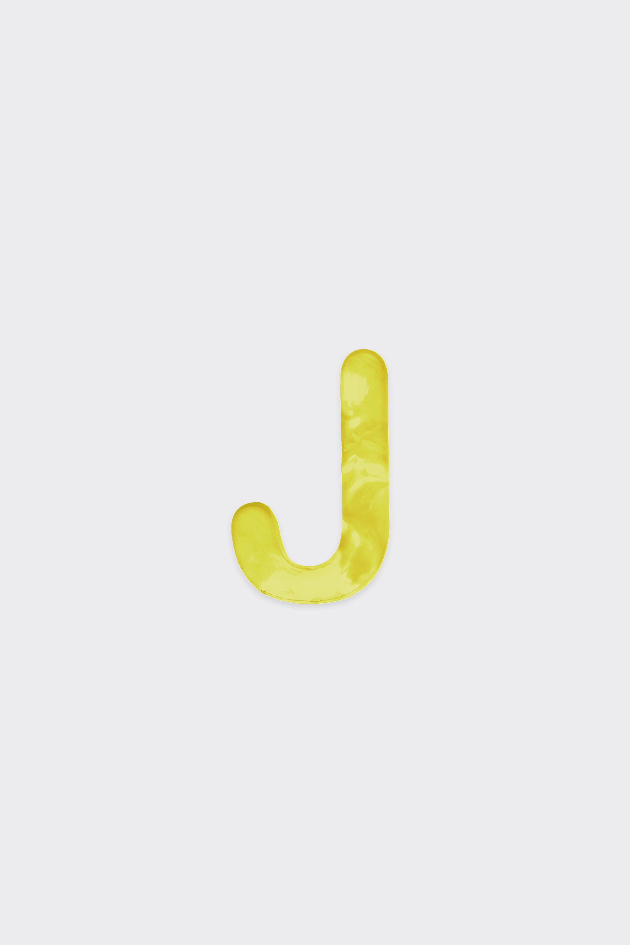 Yellow Plastic Letters