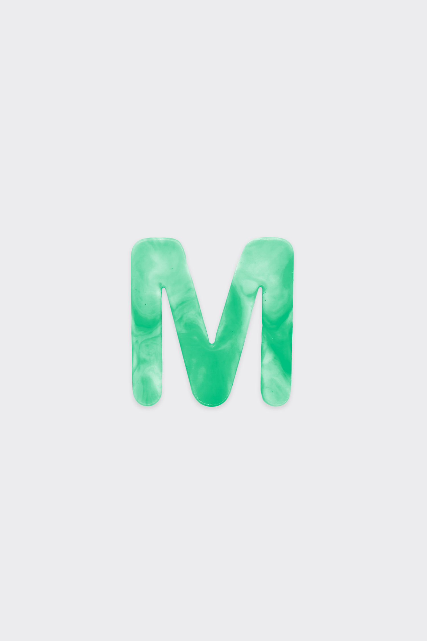 Green Plastic Letters