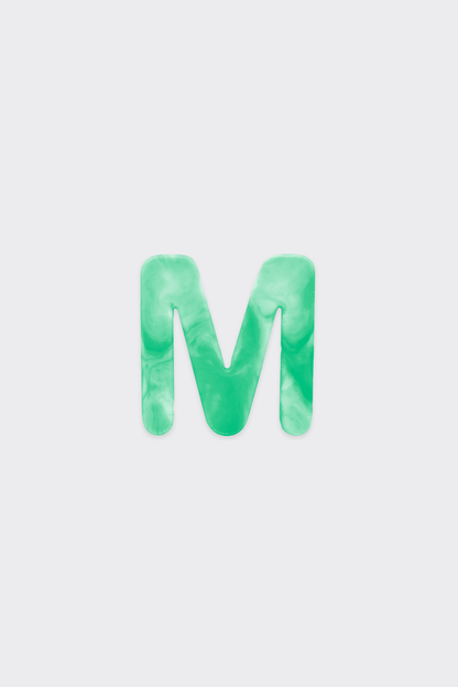 Green Plastic Letters