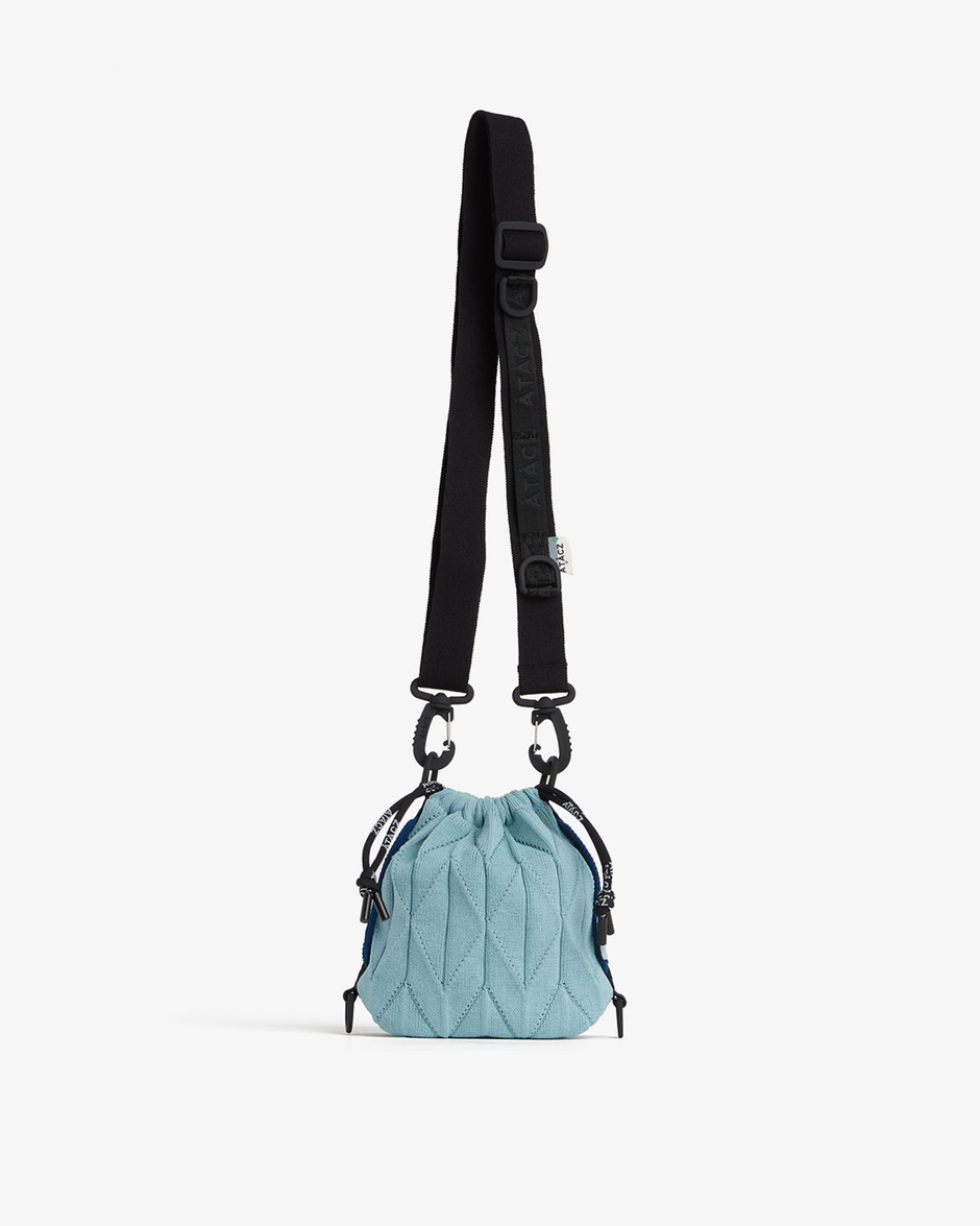 Urban Twist with Black Utility Strap — Mist Grey