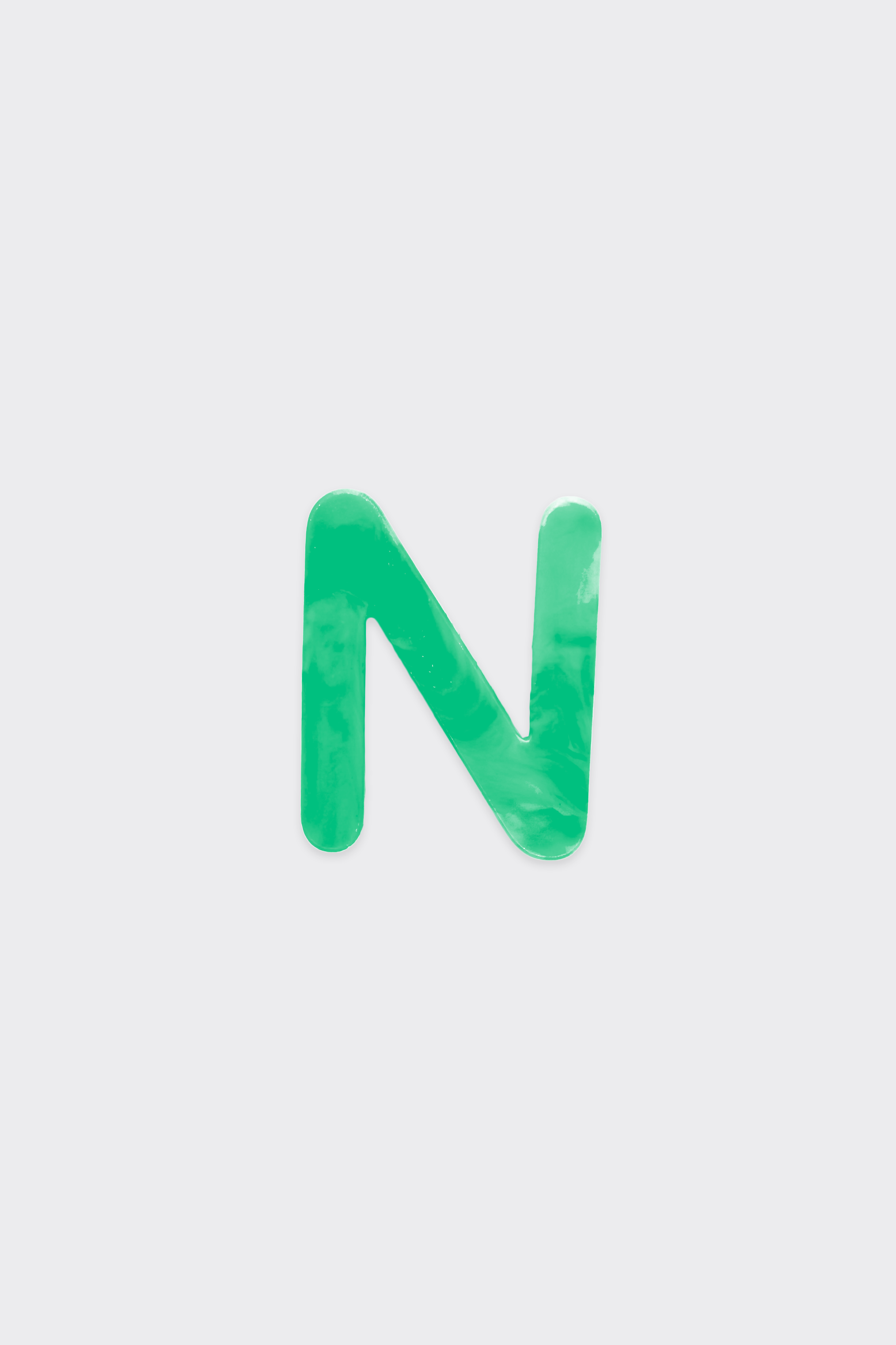 Green Plastic Letters