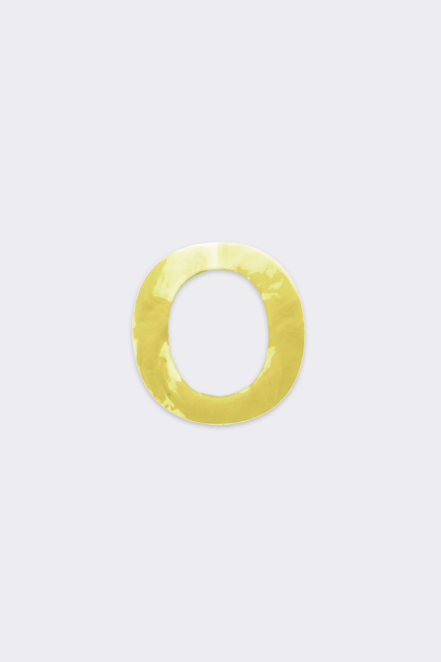 Yellow Plastic Letters
