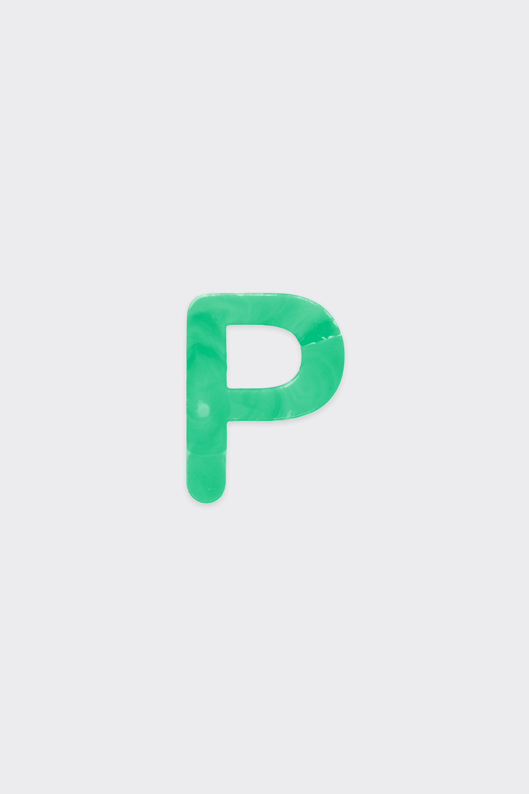 Green Plastic Letters