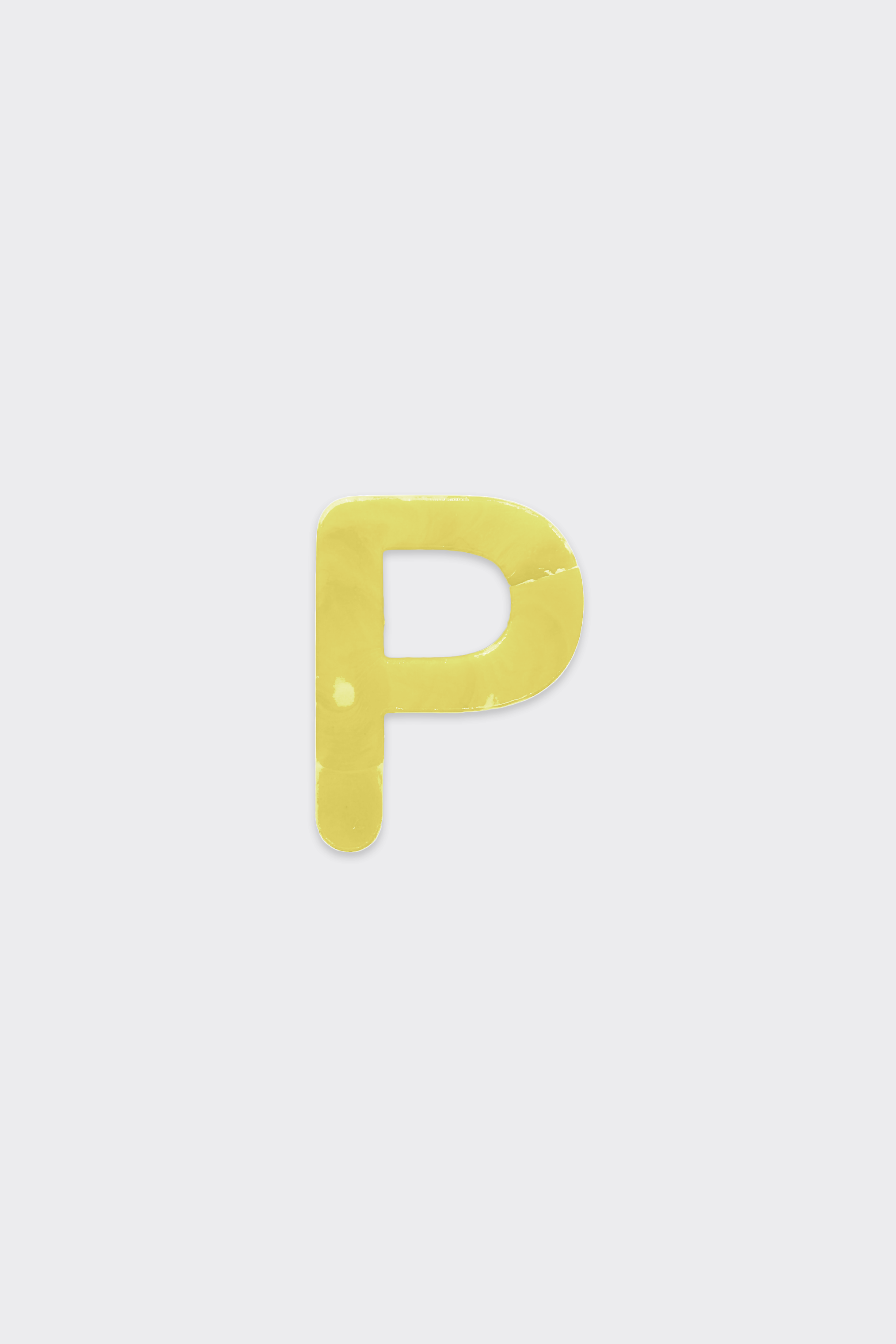 Yellow Plastic Letters