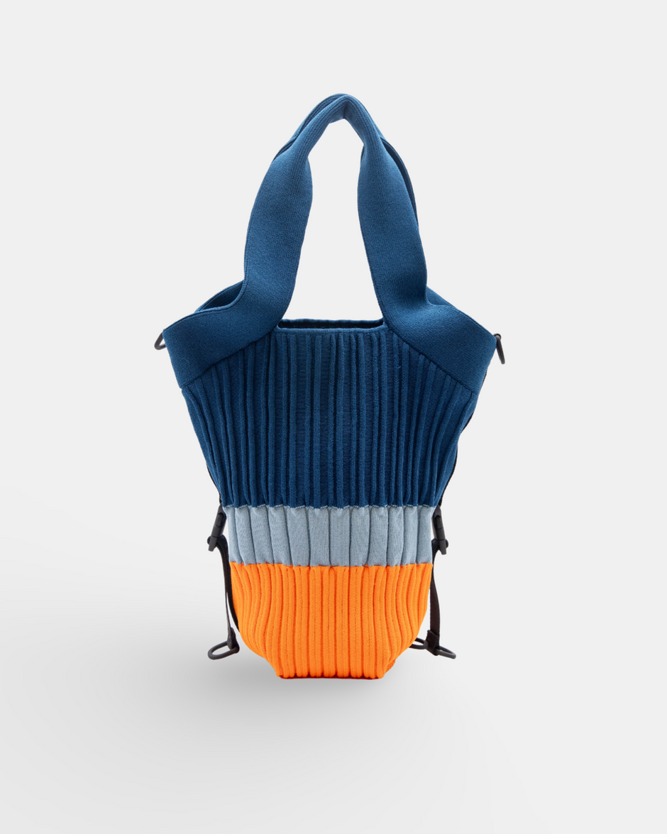 Voyage Tote Bag — Indigo Stripes