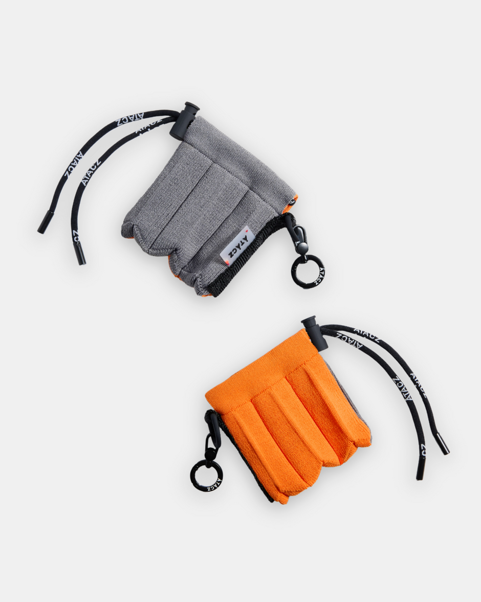 Nano Twist — Grey + Orange