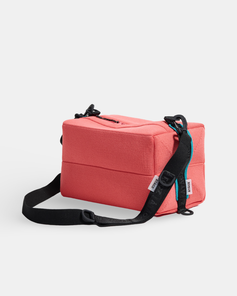 Cube with Utility Strap — Coral