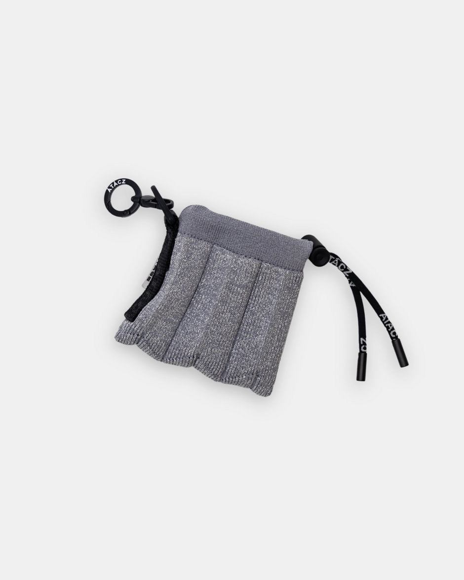 Nano Twist — Grey Lurex