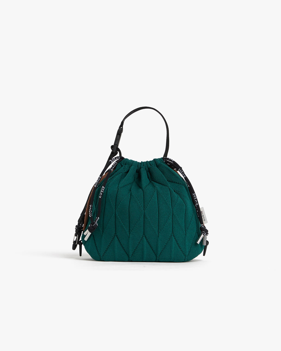 Twist Bag — Forest Green
